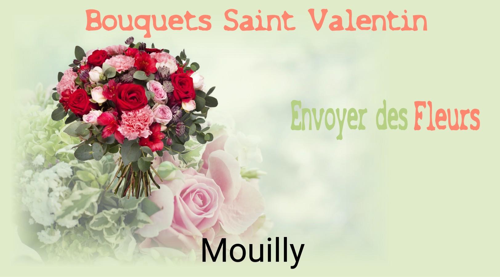 Roses de Saint-Valentin livrées à Mouilly