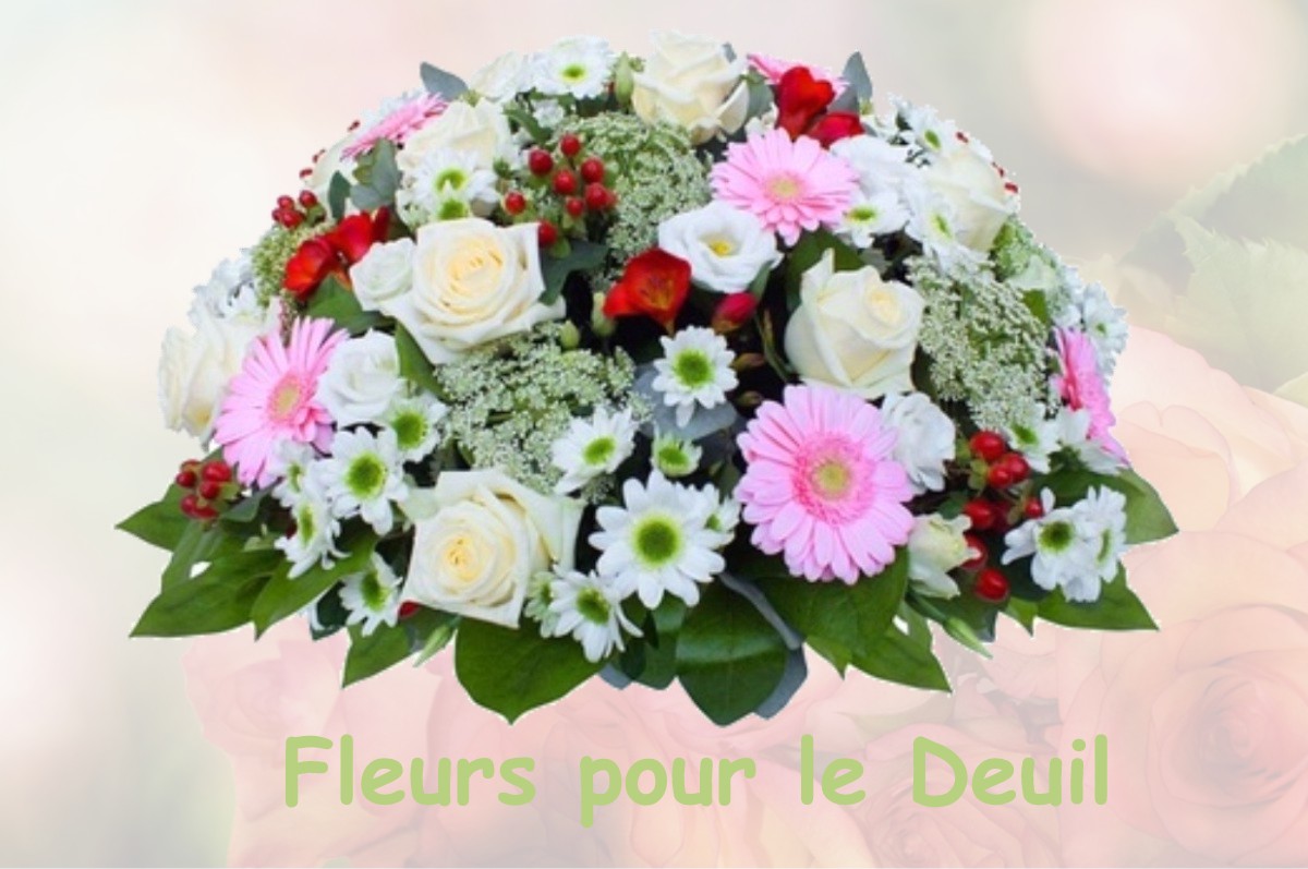 fleurs deuil MOUILLY